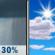 Today: Scattered Rain Showers then Mostly Sunny
