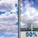 Sunday: Partly Sunny then Chance Showers And Thunderstorms