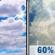 Saturday: Partly Sunny then Showers And Thunderstorms Likely