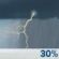 Today: Chance Showers And Thunderstorms